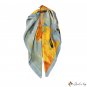 Spring and summer silk scarf simulation silk chiffon scarf female 70cm small square scarf neck scarf