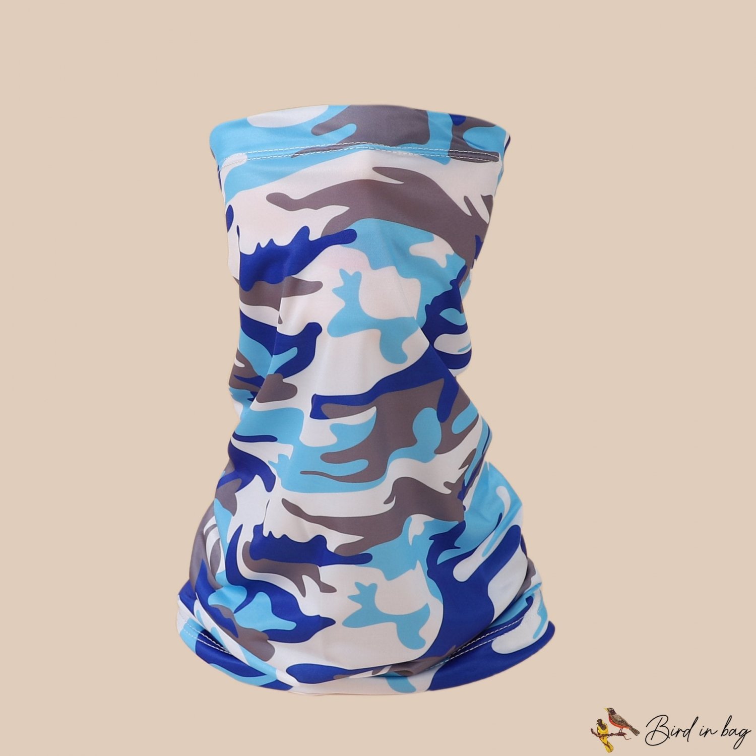 Camouflage sleeve cover men and women outdoor cycling UV protection scarf face mask