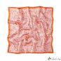 Satin chiffon simulation silk small silk scarf scarf female square scarf neck scarf hair tie print