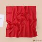 Striped solid color silk scarf fashion hair band small square scarf female spring and autumn thin se
