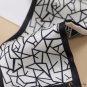 New double-sided sharp-edged floating ribbon silk scarf simulation silk twill print neck scarf hair