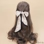 Spring and summer hair ribbon floating ribbon shredded simulation silk female small long scarf heads