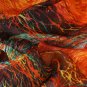 New 0CM simulation silk large long scarf breathable printing female silk scarf wrap head scarf scarf