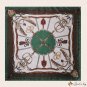 Spring and summer new 90CM simulation silk large square scarf temperament ladies silk scarf wrapped