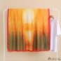 New 0CM simulation silk cloud yarn large long scarf breathable female silk scarf wrap head yarn scar