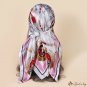 Spring and summer new 90CM simulation silk large square scarf sailing temperament Ms. silk scarf wra