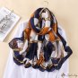 Shawl multi-use female imitation cotton linen printing scarf warm fashion magnanimous silk scarf lon