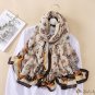 Shawl multi-use female imitation cotton linen printing scarf warm fashion magnanimous silk scarf lon