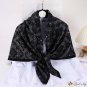 New 110CM simulation silk Chinese wind landscape painting silk scarf large square scarf female packa