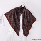 New cashew simulation silk shawl silk scarf square scarf female package head yarn stall scarf scarf