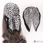 Cashew simulation silk scarf fashion hair band small square scarf female spring and autumn thin sect