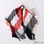 New imitation cashmere printing multi-color plaid fringe scarf female autumn and winter warm long th