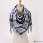 New imitation cashmere printing multi-color plaid fringe scarf female autumn and winter warm long th
