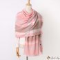 New early autumn imitation cashmere multi-color simple lines scarf female warm long thickened multi-