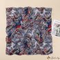 Early autumn shawl multi-use female imitation cotton and linen printing color blocking scarf warm fa