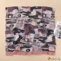 Early autumn shawl multi-use female imitation cotton and linen printing color blocking scarf warm fa