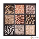 Silk scarf fashion hairband stitching leopard print small square scarf female spring and autumn thin