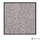 Printed simulation silk scarf fashion hair band small square scarf female spring and autumn thin sec