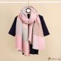 Early autumn new polyester and cotton multi-color lines plaid scarf female warm long thickened scarf