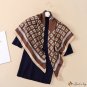 The new simulation silk square scarf silk scarf female flow big brand temperament headscarf shawl sc