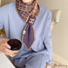 Pointed sweet wind autumn and winter models knitted scarf female multi-color decorative printing obl