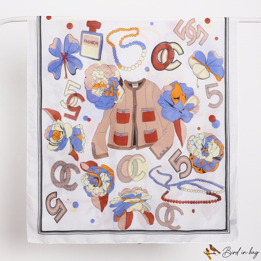 Early autumn new scarf shawl multi-use female imitation cotton linen large long scarf fashion magent