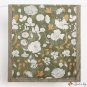 Early autumn new scarf shawl room flowers female imitation cotton linen long scarf fashion magenta s