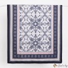 Early autumn new scarf shawl room printing horse imitation cotton linen long scarf fashion magenta s