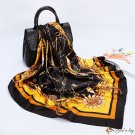 Silk scarf female 90cm headscarf simulation silk scarf shawl