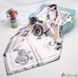 Silk scarf female 90cm headscarf simulation silk scarf shawl