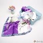 Simulated silk scarf 90 * 90CM printed small square scarf