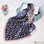 Simulation silk small square scarf female 90cm new silk scarf Variety printing square scarf shawl