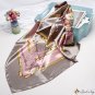 The new silk scarf female printing small square shawl headscarf