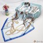 Silk scarf female 90cm scarf simulation silk large square scarf shawl l