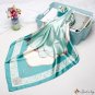 Square scarf female new simulation silk scarf printing headscarf shawl scarf 90cm