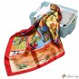 90cm printing large square scarf fashion simulation silk scarf activities scarf female