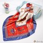 Square scarf female new simulation silk scarf carriage print shawl scarf headscarf
