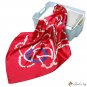 Silk scarf female new 90 * 90 simulation silk small square scarf printing scarf shawl headscarf