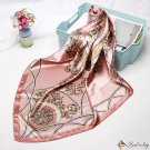 Silk scarf female new simulation silk square scarf silk shawl headscarf