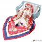 90cm printing silk scarf female new simulation silk small square scarf headscarf shawl