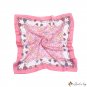 Silk scarf female new simulation silk printing square scarf shawl bank