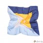 Silk scarf female models simulation silk printing small square scarf bank scarf shawl 53cm