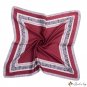 Silk scarf female new lace edge 53cm printed small square scarf bank scarf shawl