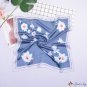 Printed silk scarf female 53 * 53CM simulation silk new square scarf bank shawl