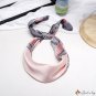 Silk scarf female new spring 70cm simulation silk printing small square scarf headscarf scarf hair b