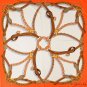 The new 130CM silk scarf female spring simulation silk twill silk large printed square scarf shawl s
