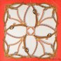 The new 130CM silk scarf female spring simulation silk twill silk large printed square scarf shawl s