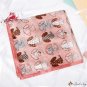 Silk scarf female new simulation silk printing square scarf vintage turban scarf