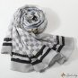 New simulation silk printing long square scarf vacation sun screen shawl new silk satin scarf female