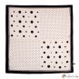 Printed silk scarf female new simulation silk polka dot square scarf vintage silk scarf